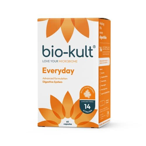 Bio-Kult Advanced Multi-Strain Formulation for Digestive System,60 Count (Pack of 1) 1