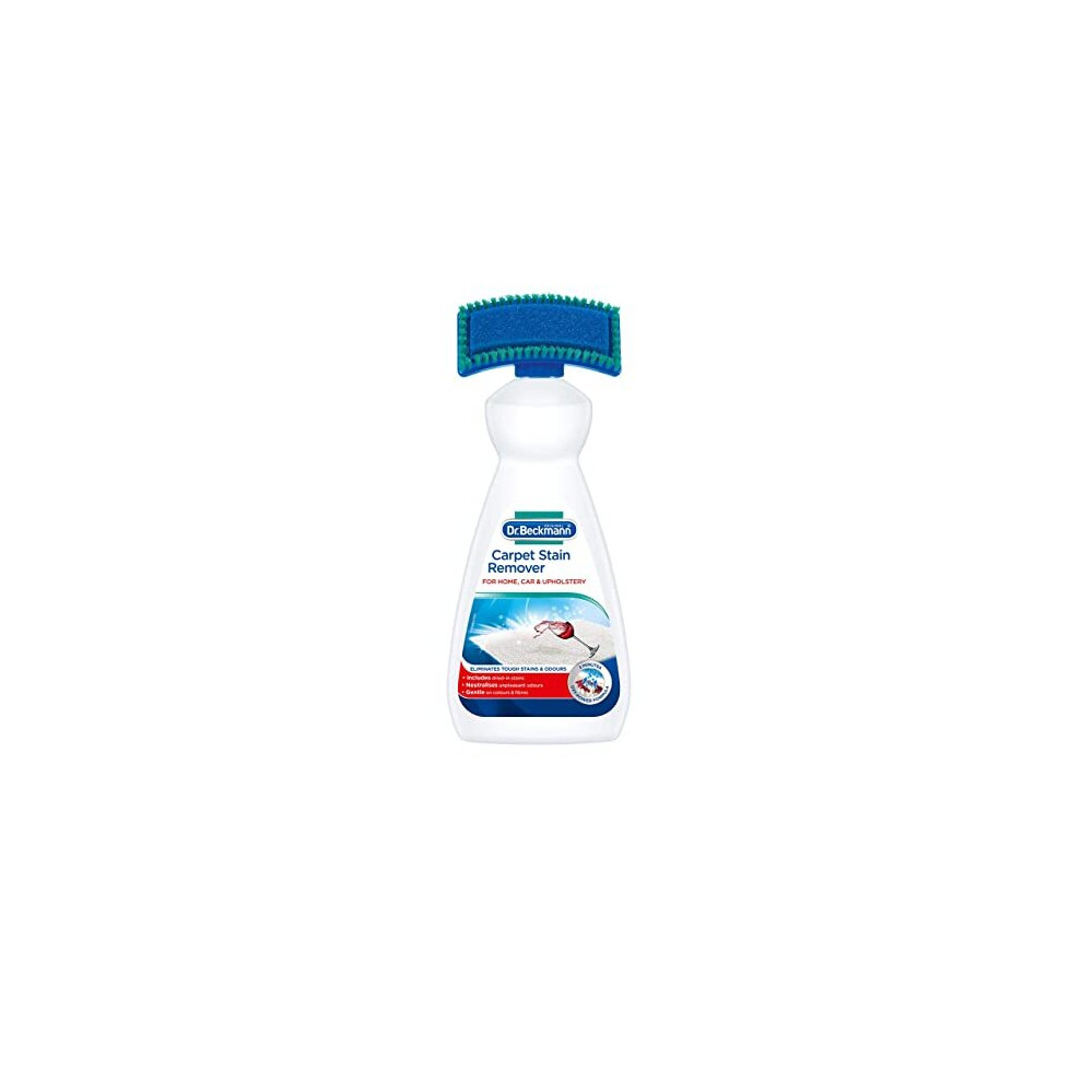 Dr Beckmann Dr. Beckmann Carpet Stain Remover | Removes New And Dried-In Stains | Includes Applicator Brush (650 Ml)