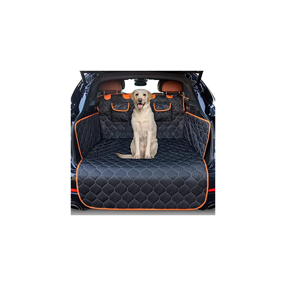 JOEJOY Car Boot Protector, Nonslip Waterproof Dog Car Seat Cover Blanket With Side Protection Durable Antifouling Liner, Easy To Clean Car Truck SUV