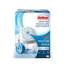 UniBond AERO 360? Moisture Absorber, Ultra-Absorbent Dehumidifier, Helps to Prevent Condensation, Mould & Musty Smells, Refillable Condensation
