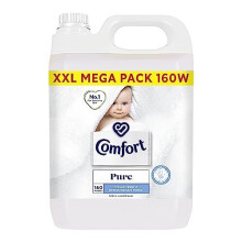Comfort Pure dermatologically tested Fabric Conditioner gentle next to sensitive skin 160 wash 4.8 L