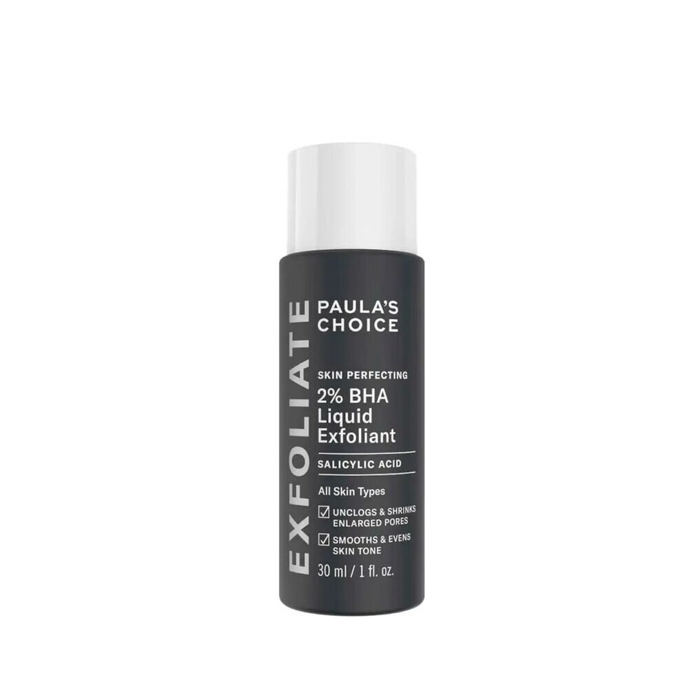 Paula's Choice Skin Perfecting 2% BHA Liquid Exfoliant Salicylic Acid  Face Exfoliator Targets Blackheads Breakouts and Enlarged Pores 30 ml