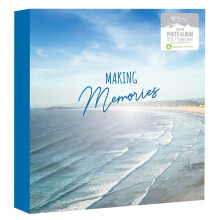 Making Memories Photo Album Beach Sea Design Holds 104 5 X 7\" Family Photographs