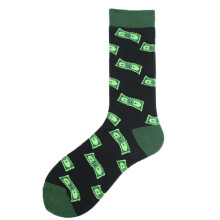 Novelty Socks Unisex Fun Design One Size Ankle Sock Gift Dollar Bills