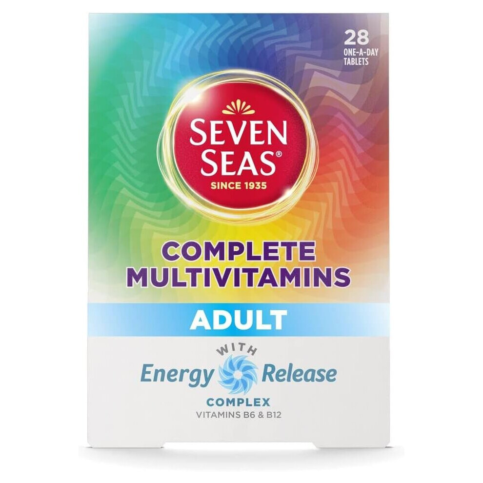 Seven Seas Complete Multivitamins For Adults, 28 Tablets Vitamins B6