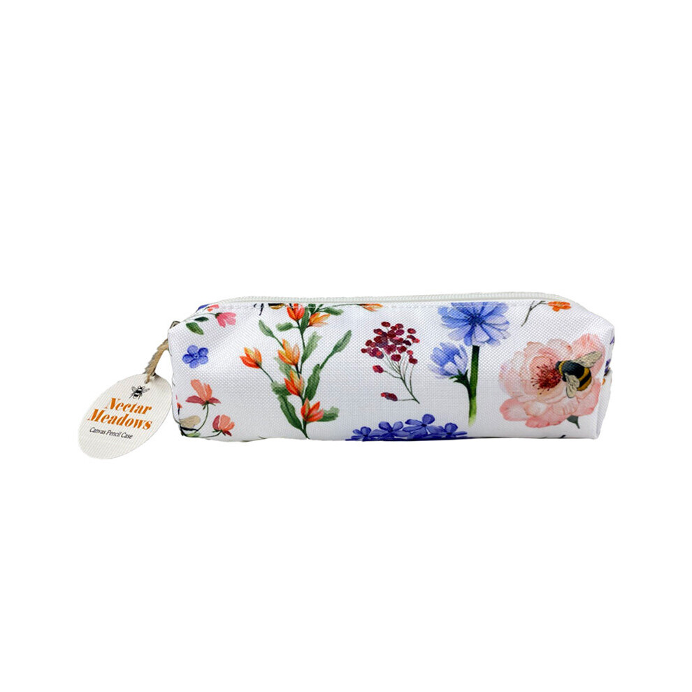 Puckator Canvas Pencil Case - Nectar Meadows