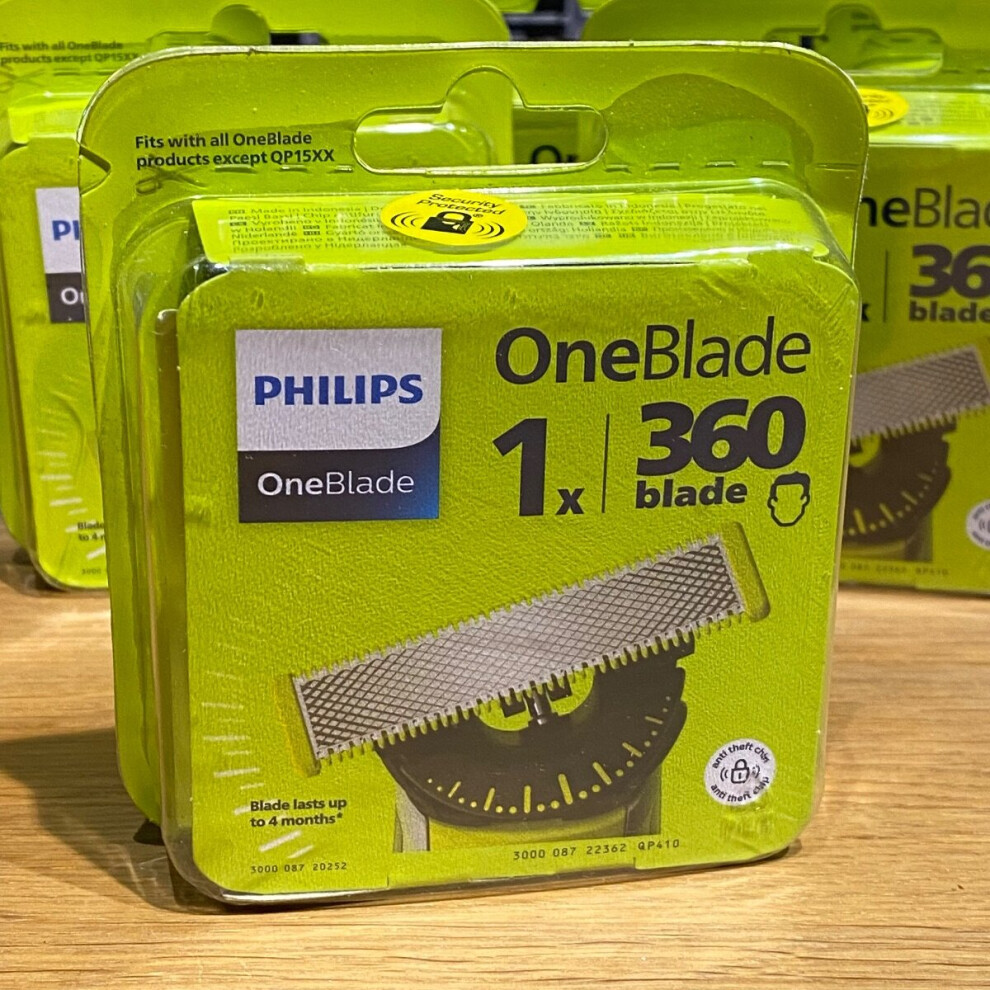 Philips Oneblade 360 Replacement Razor Blade Shaver Trimmer Sealed