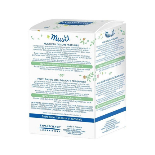 Mustela Musti Agua Cuidado Perfumada 50ml 2
