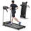 Casart Multifunctional Folding Treadmill w/12 Preset Progs Cup Holder& Wheels 1