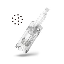 (12Pin) Dr.Pen A10 Microneedling Needles Dermapen Needles Disposable Replacement Cartridge Needles 10 Pcs Pack