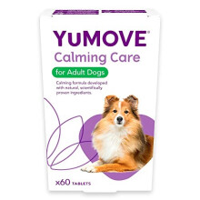 YuMOVE Calming Care for Adult Dogs | Previously YuCALM Dog | Calming Supplement for Dogs who are Stressed or Nervous |60 tablets | Packaging may vary