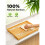 Bamboo Bed Tray Foldable Legs, Breakfast Tray for Sofa Desk Snack Tray 4