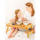 Bamboo Bed Tray Foldable Legs, Breakfast Tray for Sofa Desk Snack Tray 2