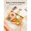 Bamboo Bed Tray Foldable Legs, Breakfast Tray for Sofa Desk Snack Tray 5
