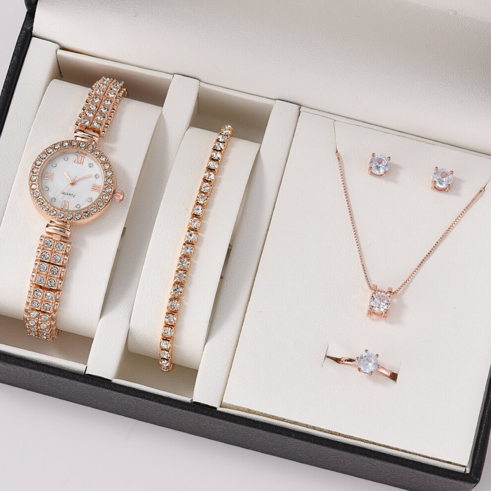 (9) 6PCS Set Luxury Watch Women