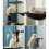 Cat Tree 145cm Cat Scratch Posts Multi Level Stable Cat Climbing Tower Cat  for Kitty 4