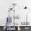 Cat Tree 145cm Cat Scratch Posts Multi Level Stable Cat Climbing Tower Cat  for Kitty 5
