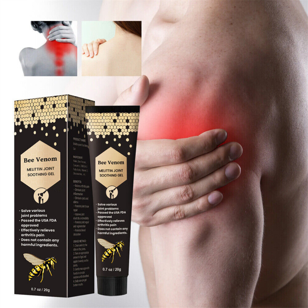 Flemye Zealand Bee Venom Joint Relief Gel Relieves Lumbar Spine Knee Soothing Gel
