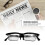 Dial Adjustable Glasses Variable Focus For Reading Distance Vision Eyeglasses 2