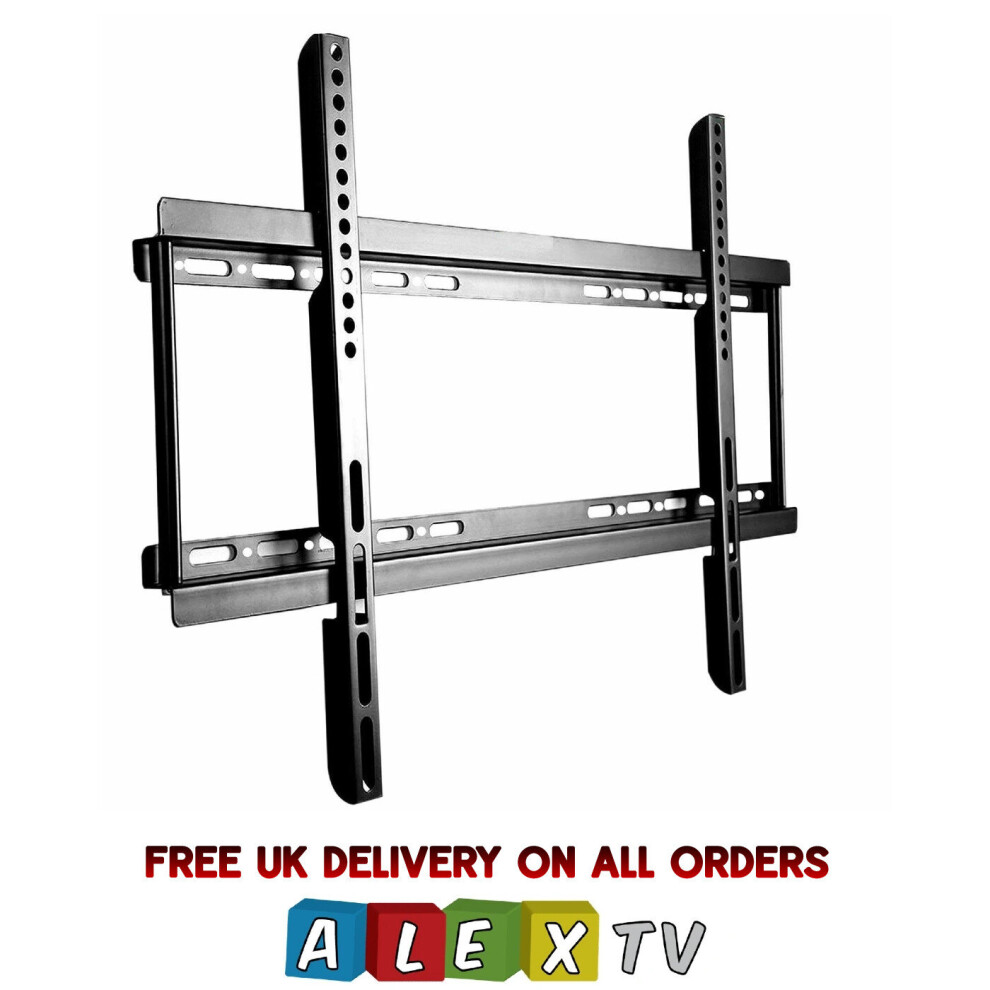 TV Wall Mount Slim Fixed Bracket for 32 37 40 42 49 50 55 60 65 70 inch LCD TVs