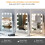 Living And Home Hollywood Vanity Makeup Mirror with 12LED Bulbs 7