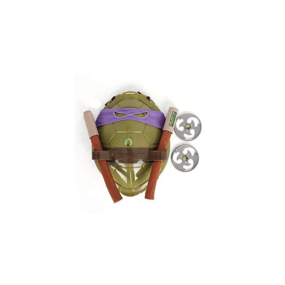 Flemye ( Donatello) Kids Boys Act Tmnt Teenage Mutant Ninja Turtles Costume Shell/Weapon Toy Gifts