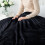(Black, Super King) Moonlight Bedding Large Mink Blanket Multi-use Pet Fleece Throw 1