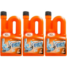 One Chem Heavy Duty Sink and Drain Unblocker 3 x 750ml