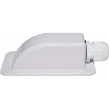 (WHITE) LOWENERGIE Solar Panel Mounting Brackets (Single Cable Entry