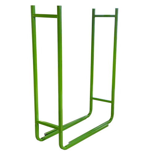 Selections Metal Log Rack and Firewood Storage Tidy