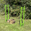 Selections Metal Log Rack and Firewood Storage Tidy 6