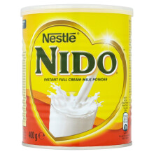 Nido Instant Full Cream Milk Powder Tin 400g ( pack of 6 )