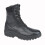 (4) Unisex GRAFTERS Black Action/Full Grain Leather Combat Boot Rubber Sole 1