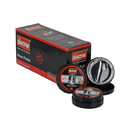 SHOW Black Tins Polish 50ml 0