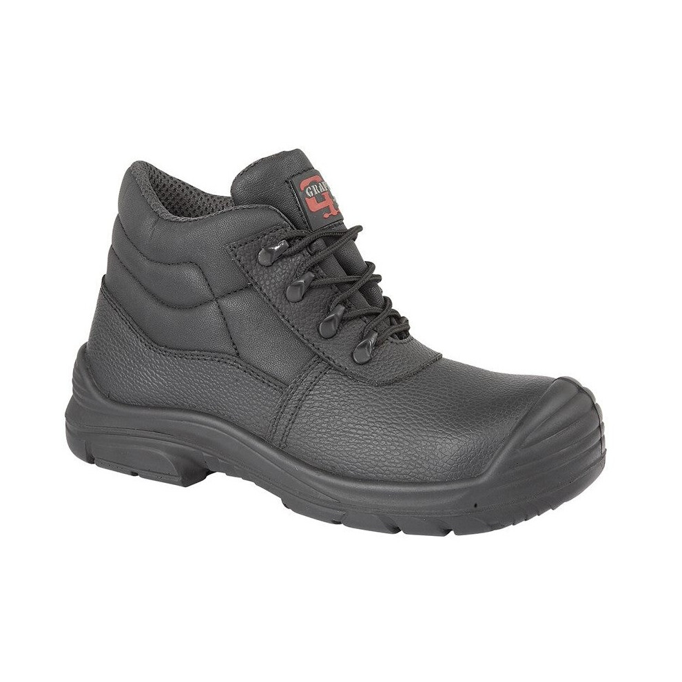 (42) Men Grafters Super Wide Eeee Fitting Safety Chukka Boot Dual Density Injected Pu Sole 5050703501842