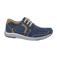 (10) ROAMERS Navy Nubuck 3 Eyelet Leisure Shoe TPR/Phylon Sole