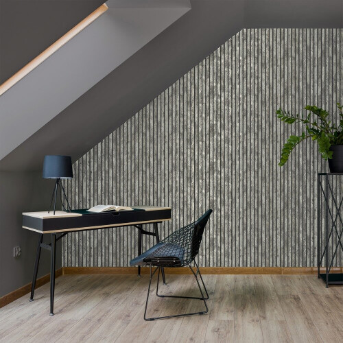 Crown Crown Carbon Oxidize Grey Wallpaper M1751 2
