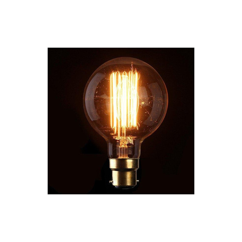 G95 B22 60W 110/220V 138mm x 95mm Incandescent Bulbs Retro Edison Bulb