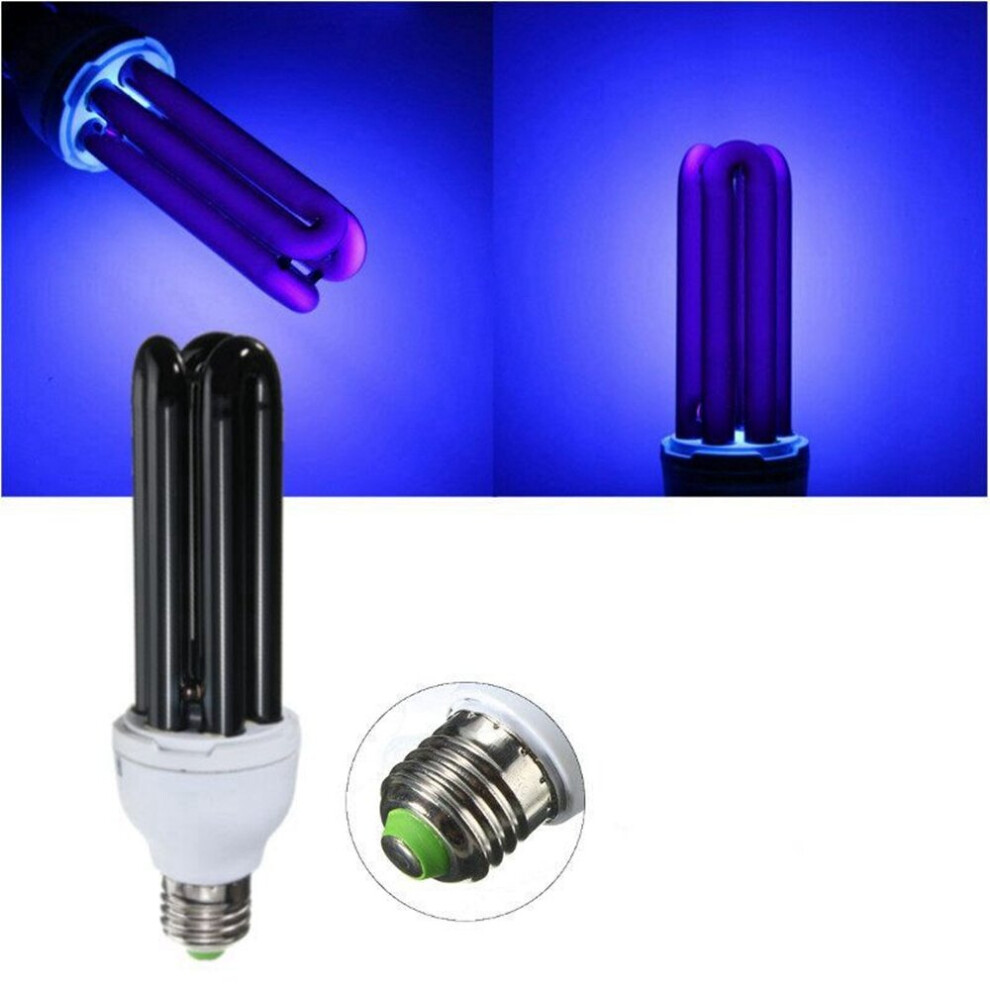 E27 15W 20W 30W 40W Straight Shape Purple Fluorescent Blacklight CFL Light Bulb Lamp AC220V-image-OPC-PCDDYCX-NEW