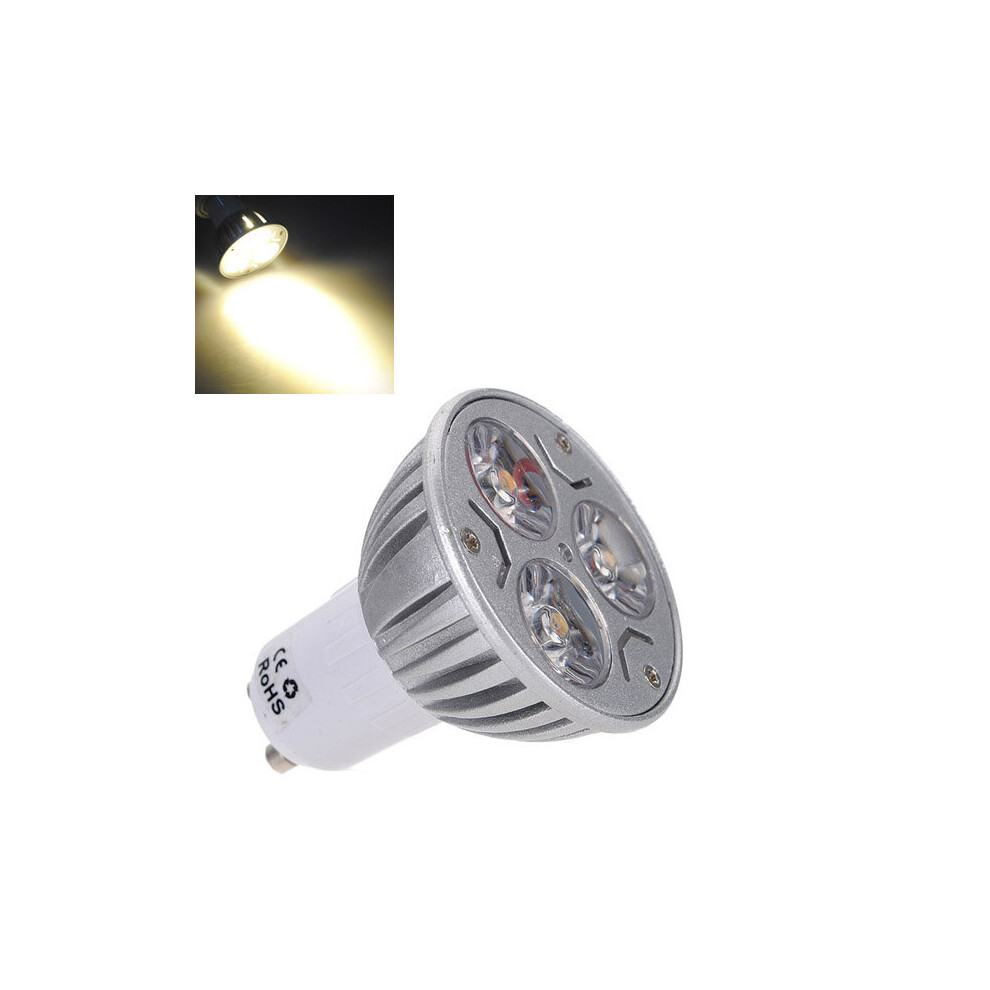 GU10 3W 240LM Warm White Energy Saving LED Light Bulb AC 85-265V