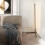 1.1/1.4/1.6M LED Dimmable Corner Floor Lamp with Remote Multicolor Black Housing 6