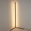 1.1/1.4/1.6M LED Dimmable Corner Floor Lamp with Remote Multicolor Black Housing 2