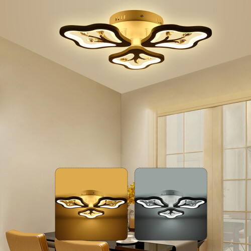360LED 4000LM Post-Modern Ceiling Lamp Bedroom LED Chandeliers+Remote Control 2