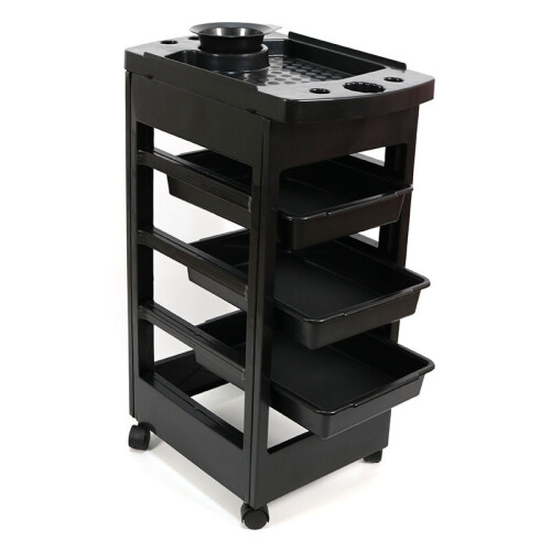 Hairdressing trolleys on wheels 1