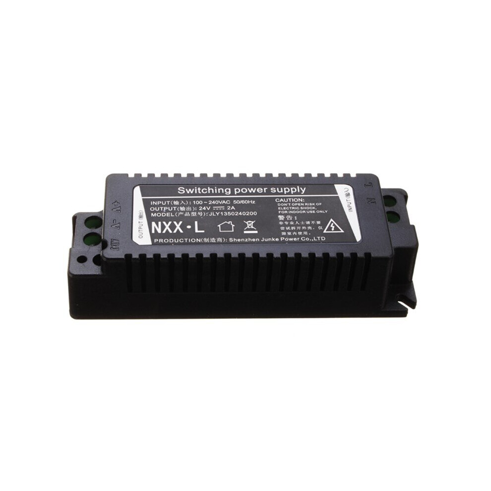 Ac100-240V To Dc24v 2A 48W Lighting Transformer Led Driver For Indoor Use 300023762344
