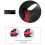MX-8801 LED+COB 5Lights 8Modes USB Rechargeable Unfold Light Maintenance light LED Flashlight 10