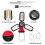 MX-8801 LED+COB 5Lights 8Modes USB Rechargeable Unfold Light Maintenance light LED Flashlight 7