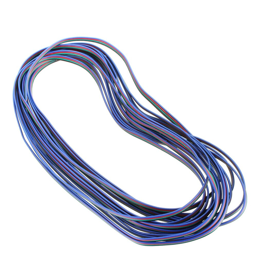 10M 4 Pin 22 Awg Extension Connector Cable Wire For Rgb Led Strip Light 190268429726
