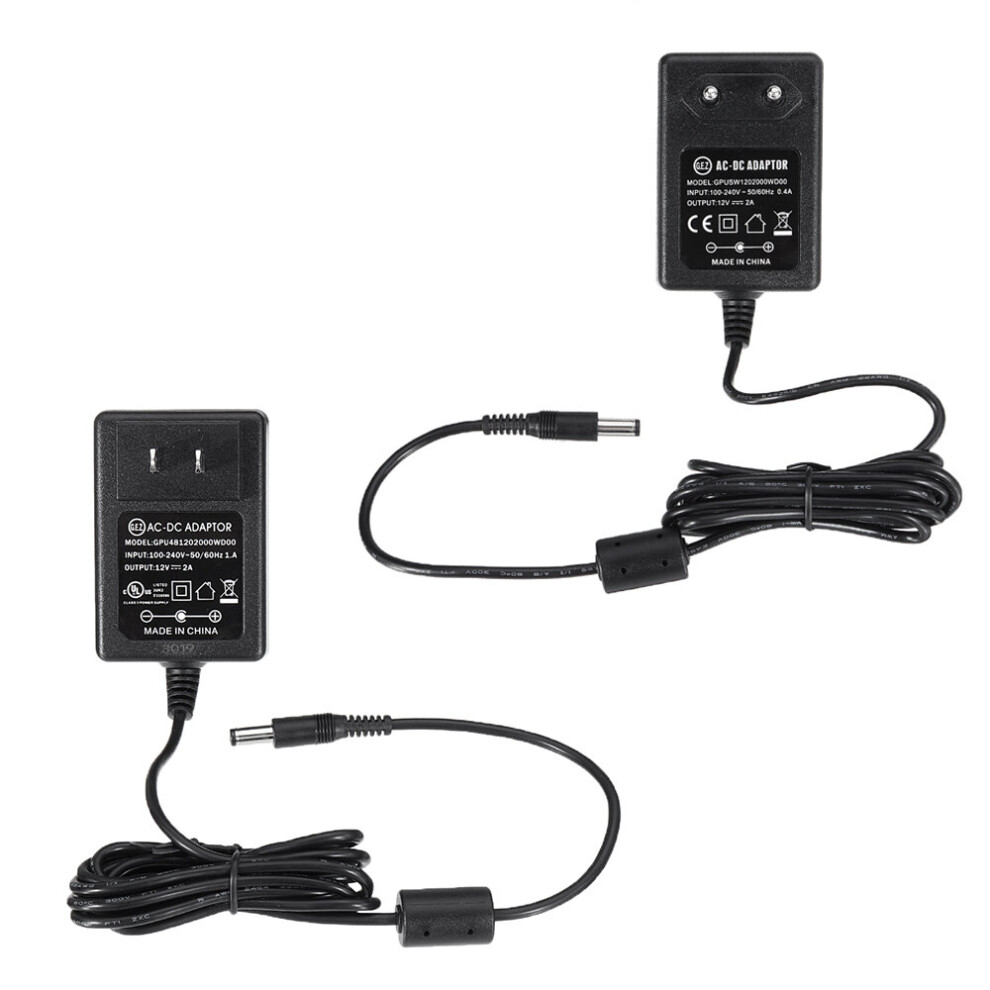 Ac100v-240V To Dc12v 2A Lighting Transformer Power Supply Adapter Converter Charger For Led Strip Light 885011110593