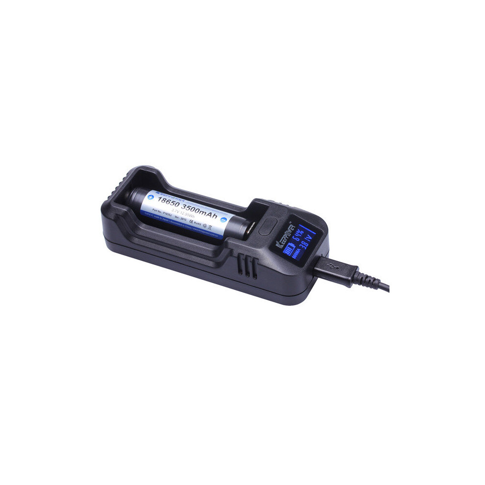 Keeppower L1 Lcd Display Intelligent 26650/18650/16340 Battery Charger 191156152764